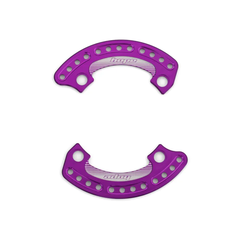 Hope 1/4 Bash Plates 104BCD Pair - Purple