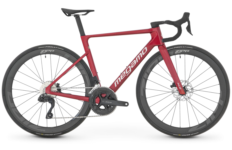 Megamo Pulse 15 CW Road Bike - Grid Red
