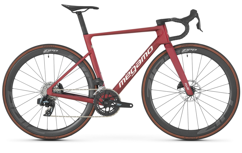 Megamo Pulse 07 Road Bike - Grid Red