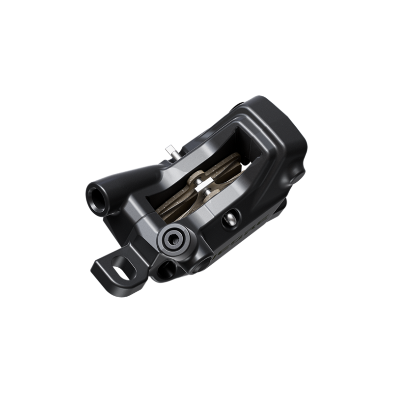 Shimano M6200/ M6220 Deore 4 Piston Post Mount Disc Brake Kits - Black-4