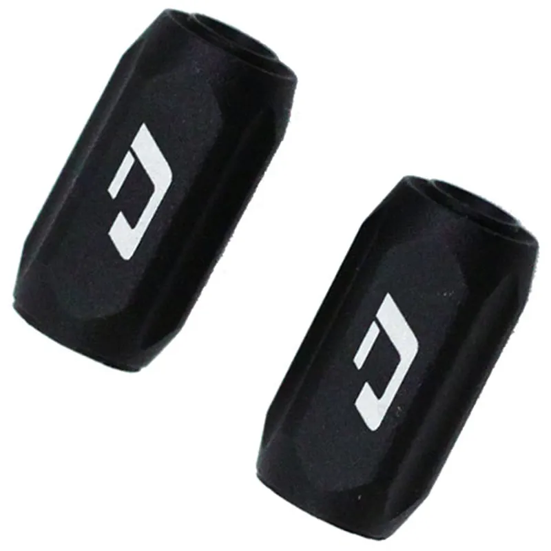 Jagwire Pro Mini Indexed Inline 4mm Gear Cable Adjusters - Black