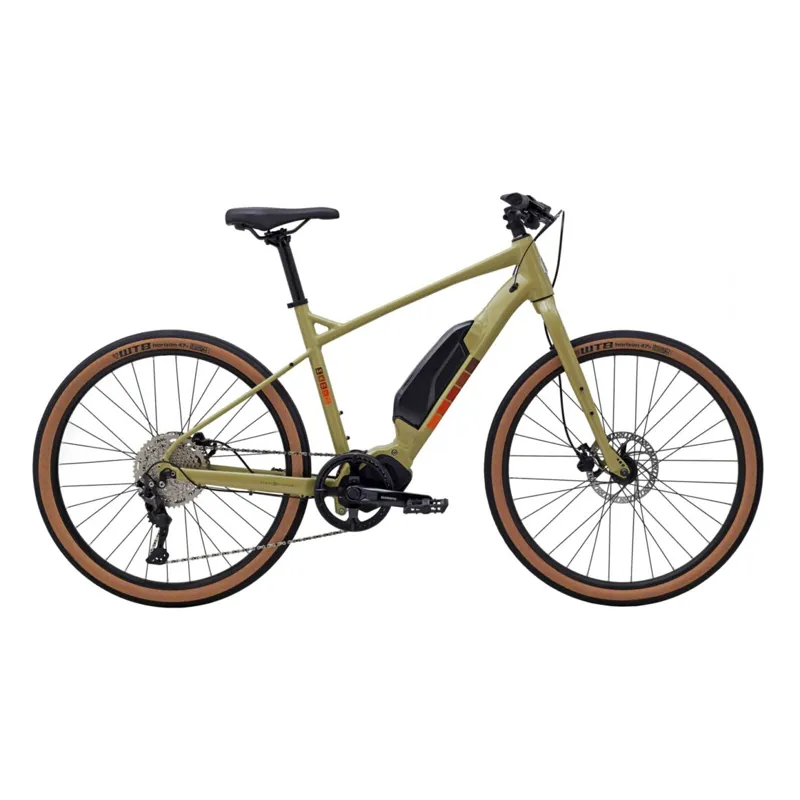 Marin Sausalito E1 Hybrid Electric Bike - Gloss Tan/Brown/Orange