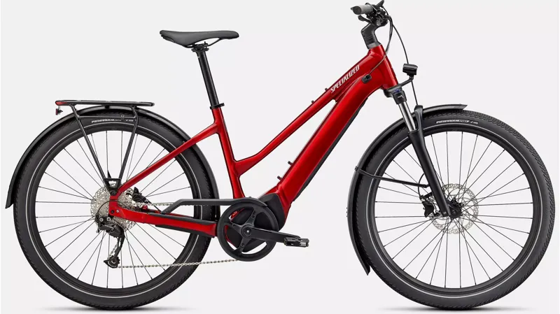 Specialized Vado 3.0 Step-Thru Hybrid E.Bike - Red Tint