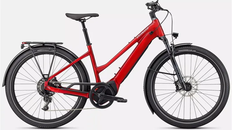 Specialized Vado 5.0 Step-Thru Hybrid E.Bike - Red Tint