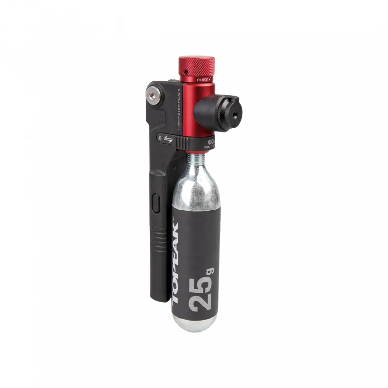 Topeak TubiMaster+ II Special Edition CO2 Tubeless Repair Kit - Red