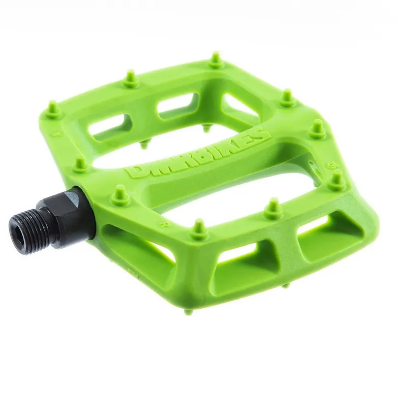 DMR V6 Platform Pedals - Green