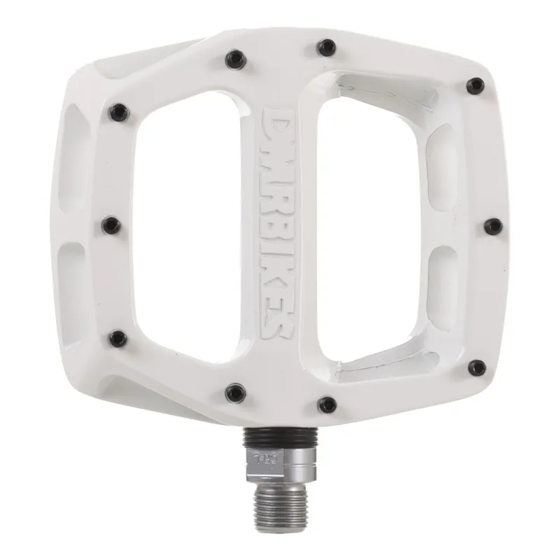 DMR V12 Alloy Platform Pedals - Pure White