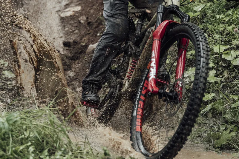 2022 ION Shelter Pants 4W Softshell Mens Cycling Trousers - Black-4