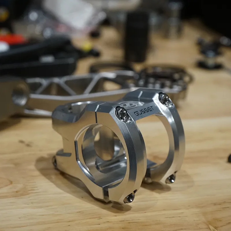 Gusset TS Handlebar Stem - Grey-8