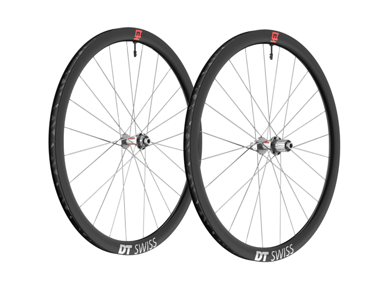 DT Swiss ARC 1100 Spline Dicut DB 3 Decades 38mm Carbon Road Wheels - Black/ Silver