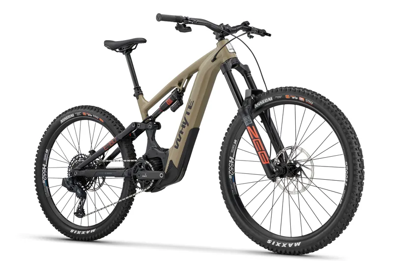 Whyte E-180 S Mountain E.Bike - Matt Olive with Matt Black-2