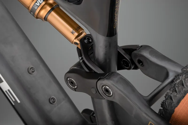 Whyte E-Lyte 140 Works Mountain E.Bike - Matt UD Carbon/Black-5