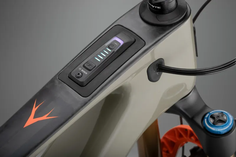 Whyte E-Lyte 150 Works Mountain E.Bike - Olive with UD Carbon-6