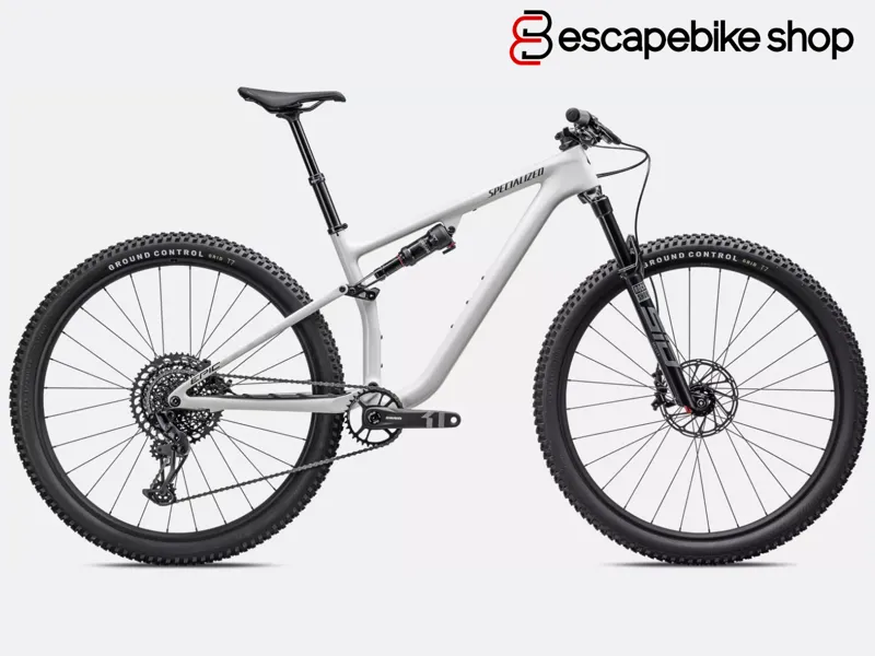 Specialized Epic EVO Comp Suspension Mountain Bike - Dune White