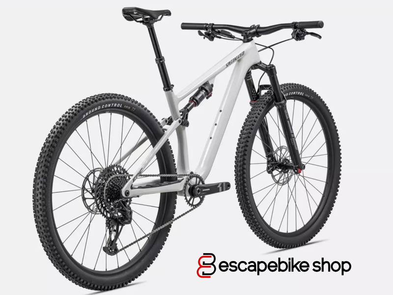 Specialized Epic EVO Comp Suspension Mountain Bike - Gloss Dune White-2