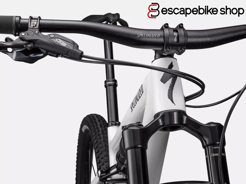 Specialized Epic EVO Comp Suspension Mountain Bike - Gloss Dune White-4