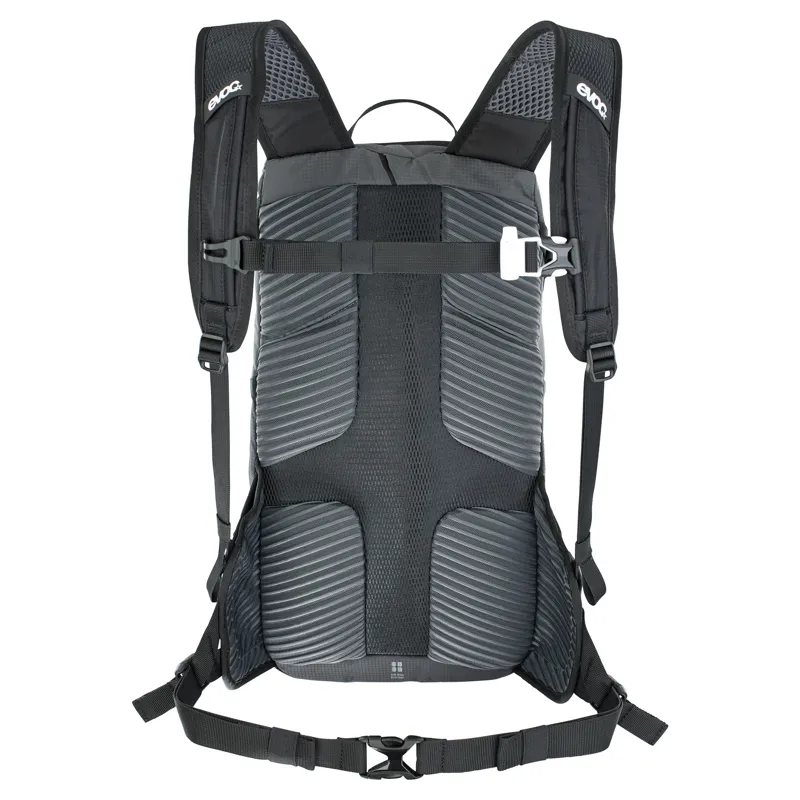 Evoc Ride 12 Hydration Backpack 12 Litre Capacity - Carbon Grey/ Black-1