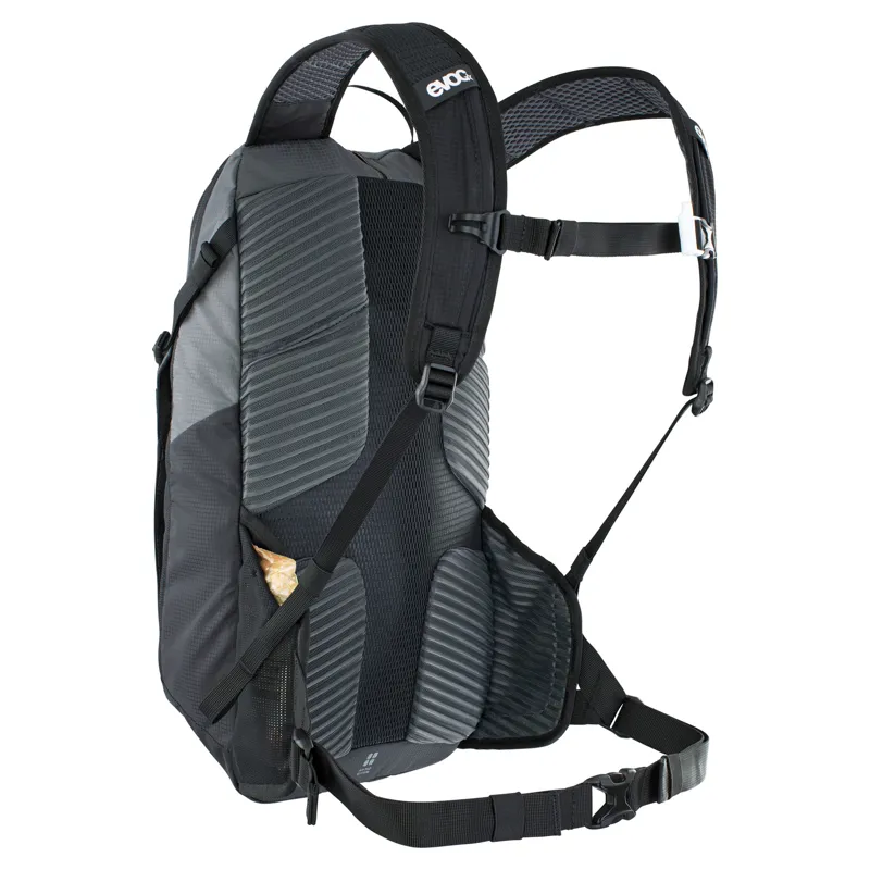 Evoc Ride 12 Hydration Backpack 12 Litre Capacity - Carbon Grey/ Black-6