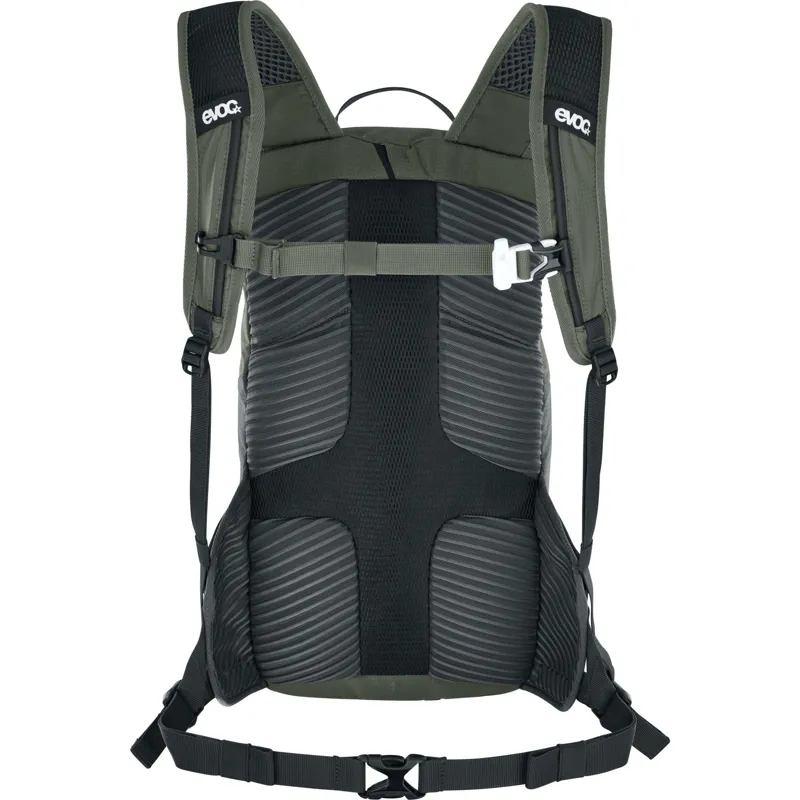 EVOC Ride 12 Hydration Backpack 12 Litre Capacity - Dark Olive/ Black-1