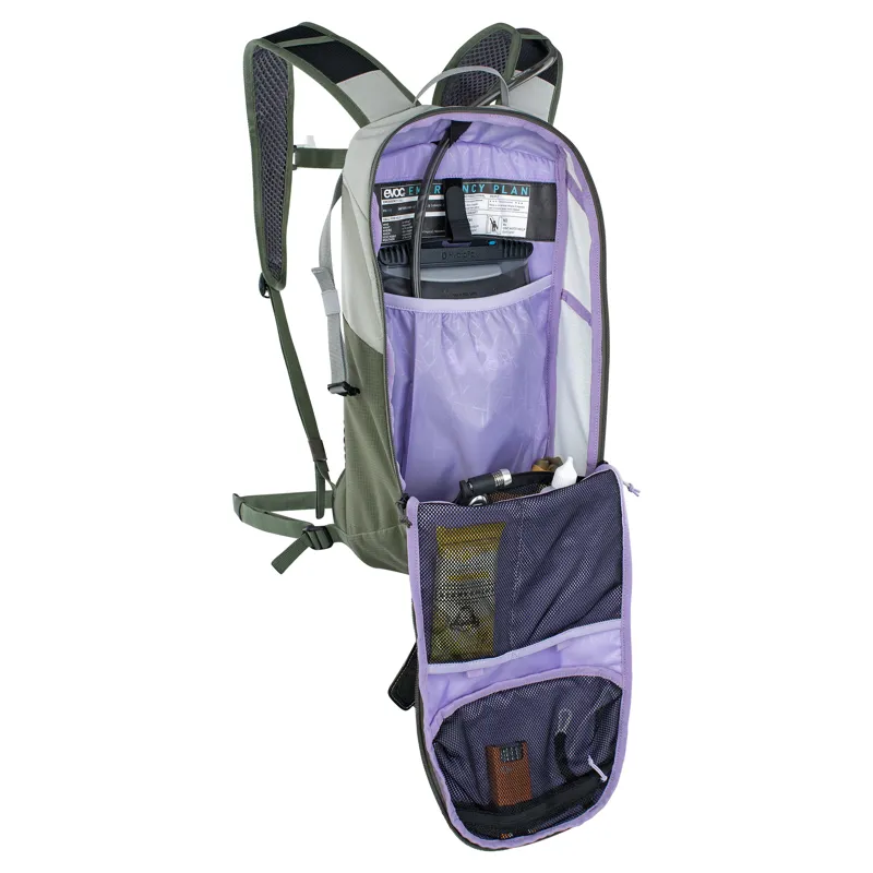 EVOC Ride 8 Hydration Backpack 8 Litre - Stone/ Dark Olive-5