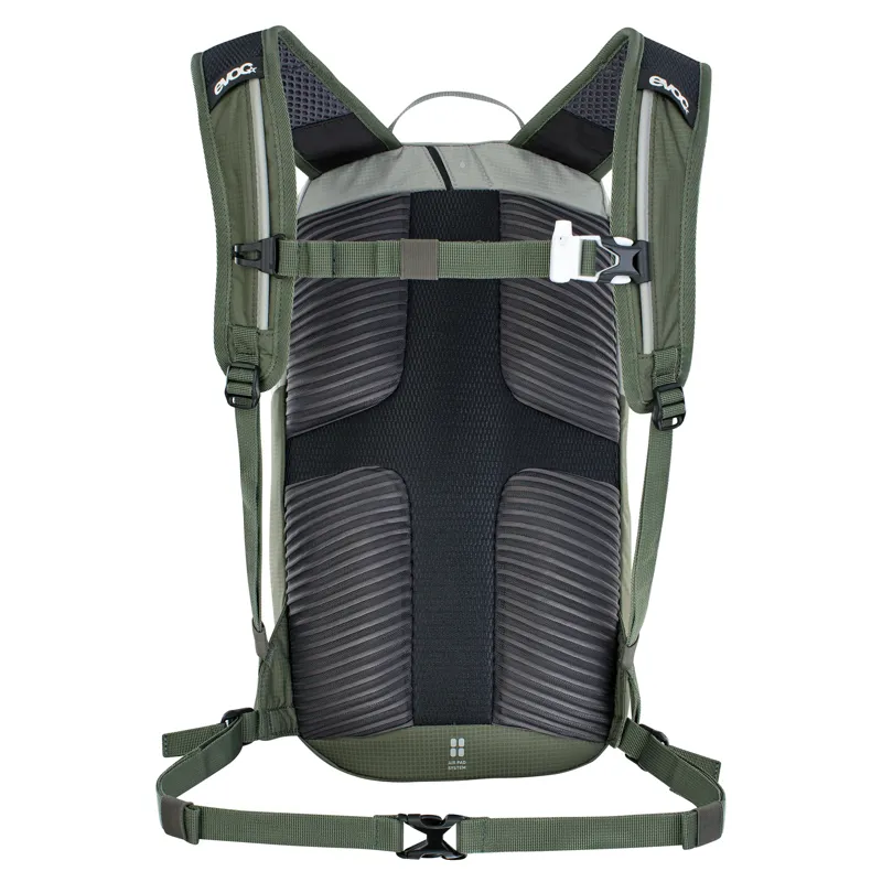 EVOC Ride 8 Hydration Backpack 8 Litre + 2 Litre Bladder - Stone/ Dark Olive-1