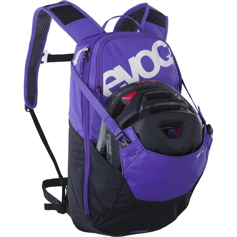EVOC Ride 8 Hydration Backpack 8 Litre + 2 Litre Bladder - Violet/ Black-4