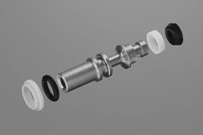 Hope Tech 4 Evo GR4 Disc Brakes - Silver / Black-3