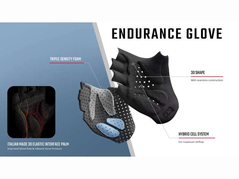 Leatt 3.0 Endurance MTB Full Finger Gloves - Black-1