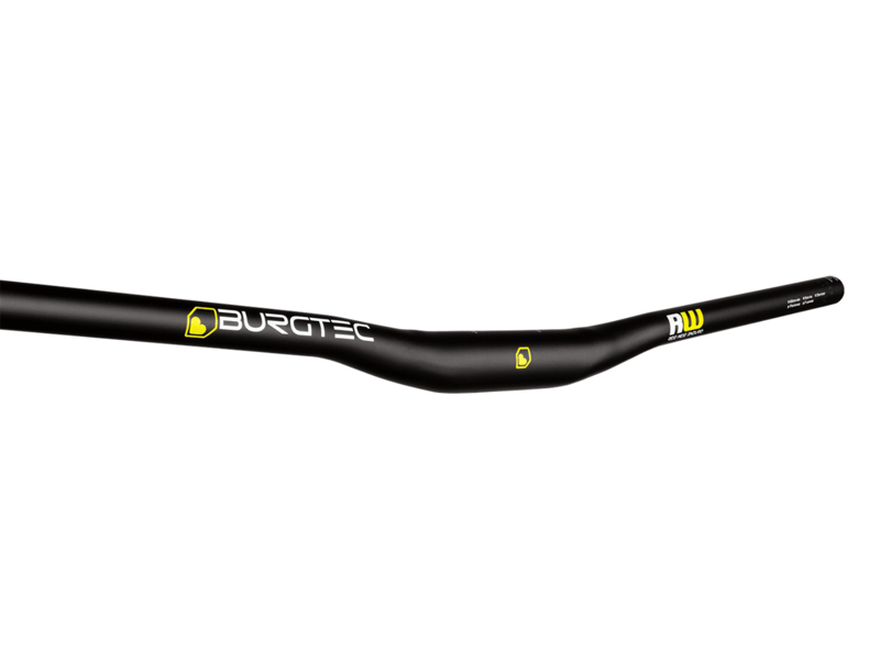 Burgtec Ride Wide Alloy Enduro 35mm Clamp Handlebars - Black-1
