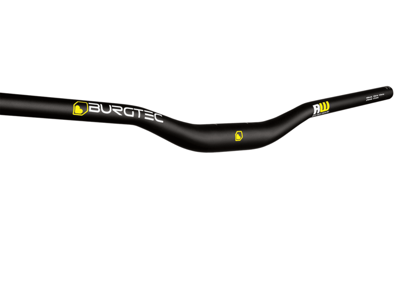 Burgtec Ride Wide Alloy Enduro 31.8mm Clamp Handlebars  - Black-2