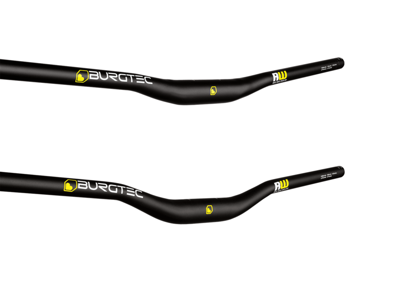 Burgtec Ride Wide Alloy Enduro 31.8mm Clamp Handlebars  - Black