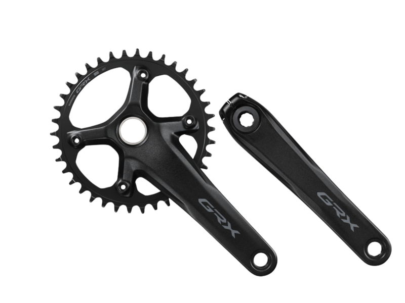 Shimano FC-RX610 GRX Single Ring 12 Speed Chainsets - Black