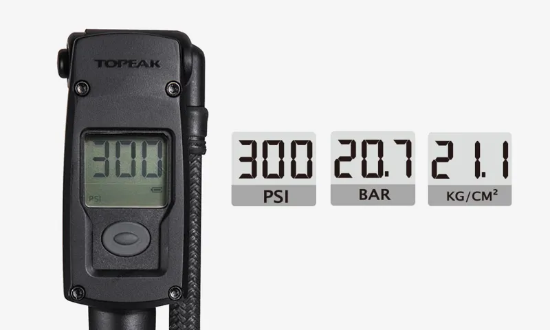 Topeak PocketShock Digital Shock Pump-4
