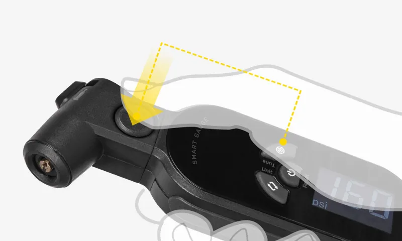 Topeak D2X Digital Smart Pressure Gauge -7