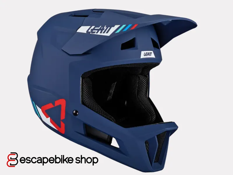 Leatt MTB Gravity 1.0 Full Face Helmet V.24 - Blue