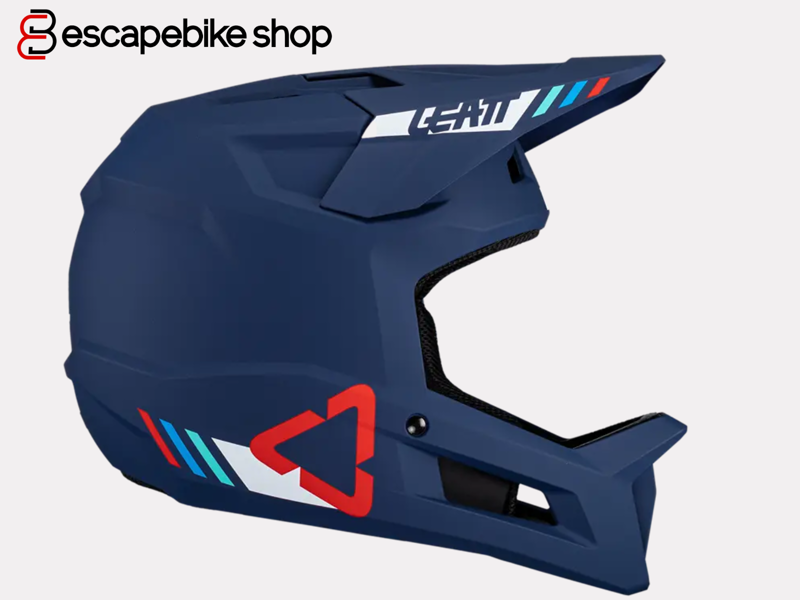 Leatt MTB Gravity 1.0 Full Face Helmet V.24 - Blue-2