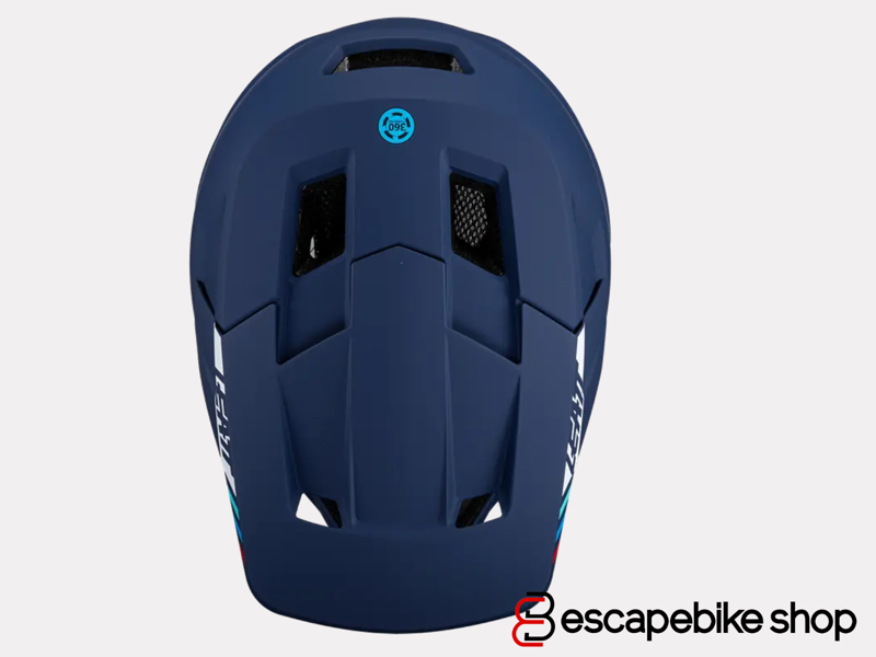 Leatt MTB Gravity 1.0 Full Face Helmet V.24 - Blue-4