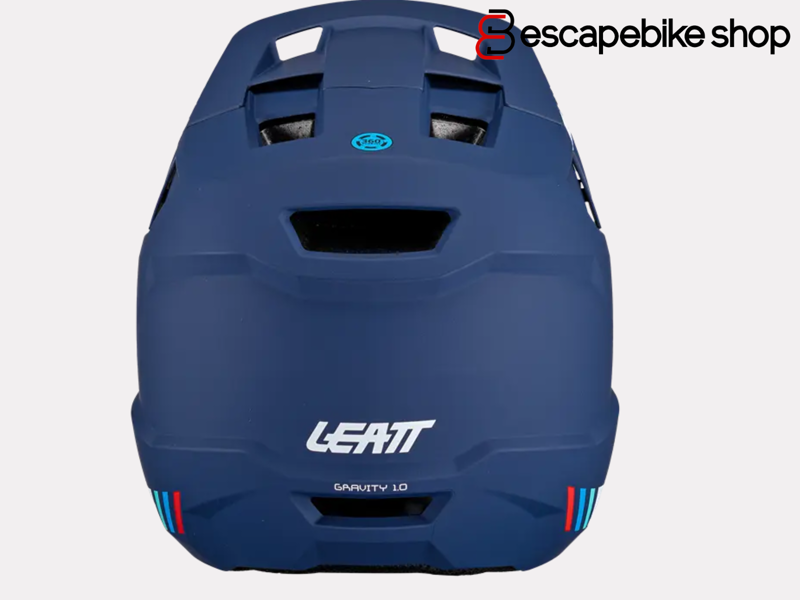 Leatt MTB Gravity 1.0 Full Face Helmet V.24 - Blue-5