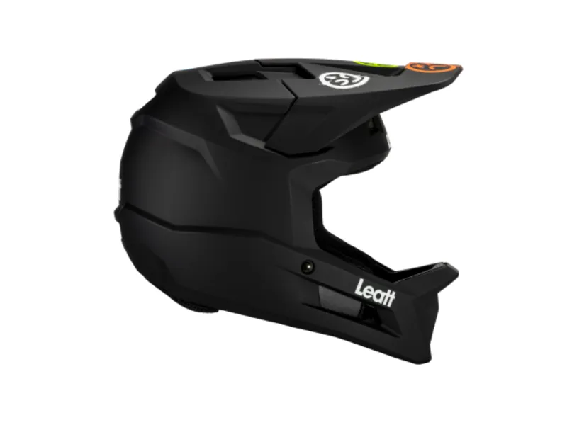 Leatt MTB Gravity 1.0 Junior Full Face Helmet - Stealth Black-4
