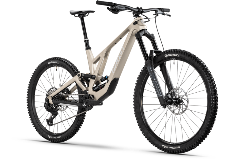 Ghost Poacha Pro All Mountain Bike - Matte Gray Slab/ Black-1