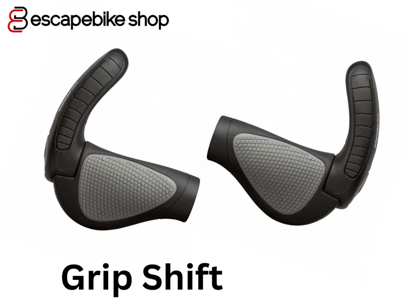 Ergon GP3 Ergonomic Barend Grips - Black-2