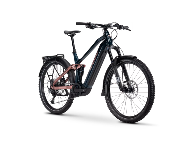 Haibike Adventr 8.5 Full Suspension Hybrid E.Bike - Gloss Mystery/ Copper-1
