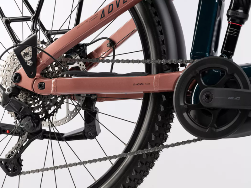 Haibike Adventr 8.5 Full Suspension Hybrid E.Bike - Gloss Mystery/ Copper-3