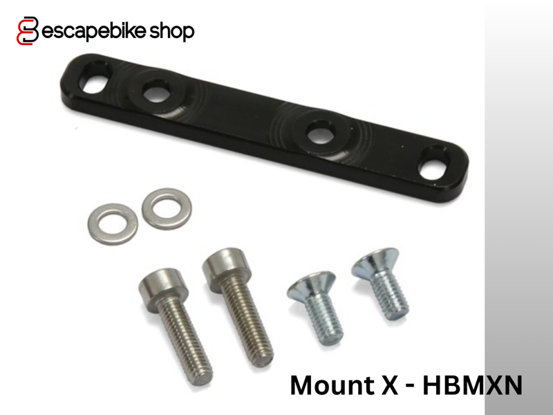 Hope Flat Mount Calliper Adaptors - Black-1