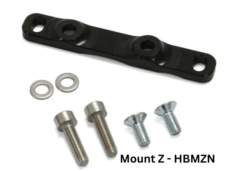 Hope Flat Mount Calliper Adaptors - Black