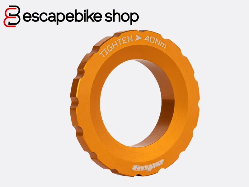 Hope Centre Lock Disc Lockring - External - Orange