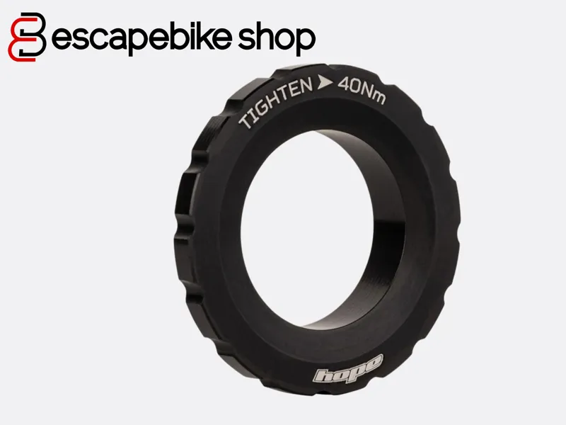 Hope Centre Lock Disc Lockring - External - Black