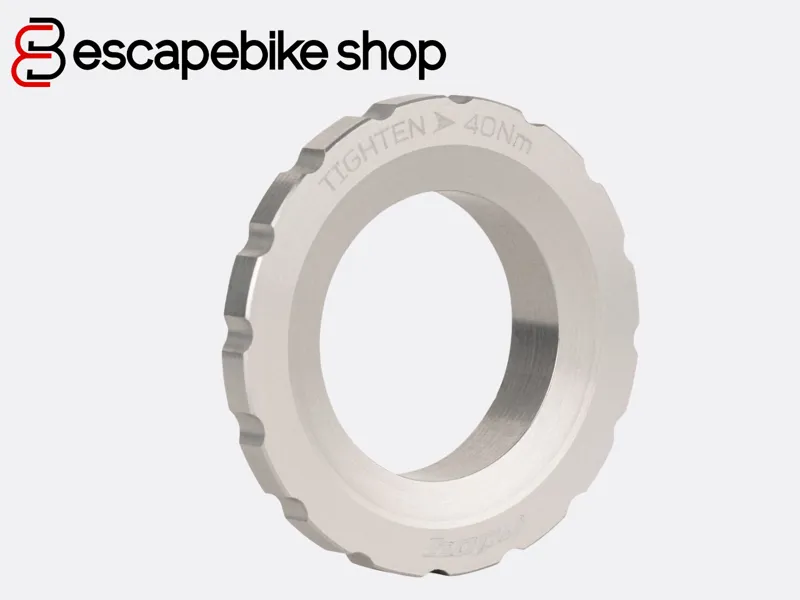 Hope Centre Lock Disc Lockring - External - Silver