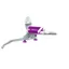 Hope Tech 4 Master Cylinder Complete - Silver/ Purple