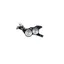 Hope V4 2022 Caliper Complete - Black/ Silver
